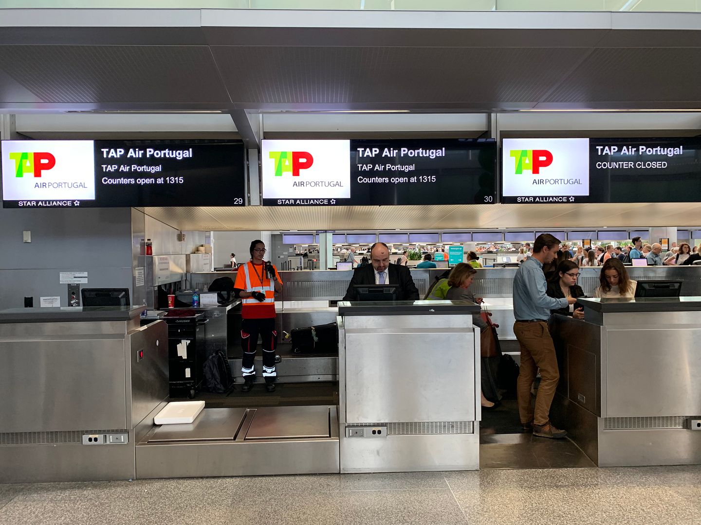tap air portugal check in